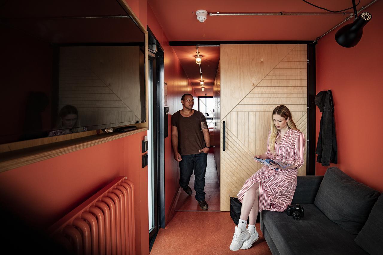 Dock Inn Hostel Warnemuende Rostock Dış mekan fotoğraf